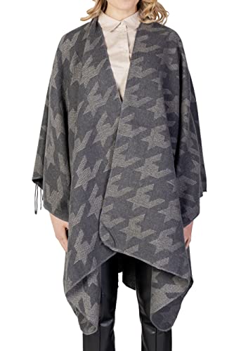 ONLY Damskie ponczo Onlvivian Life Frill Cc Cardigan Sweater (opakowanie 30 szt.), Pure Cashmere/Szczegóły: wysoki wzór, jeden rozmiar