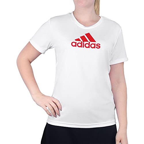 adidas Koszulka damska w Bl T, biały / (Rojint), L
