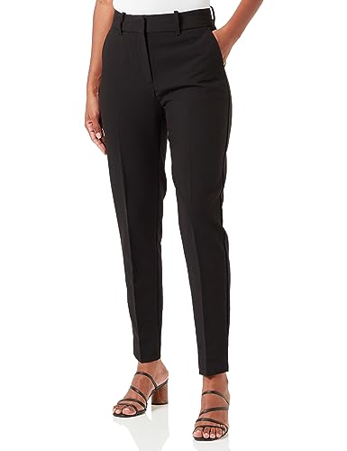 Bestseller A/S Damskie spodnie VMCELESTE HR TAP Tailored Pant NOOS, czarne, 34/32, Schwarz, 34W / 32L
