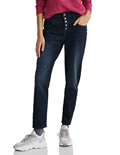 Street One Damskie spodnie jeansowe Loose, Mycie w ciemności., 31W / 30L