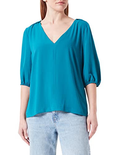 Sisley Damska bluza 54YZLQ027, zielona 11J, XS