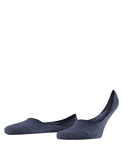 FALKE Mężczyźni Stopki Step Medium Cut M IN Zrównoważona Bawełna niewidoczne jednokolorowe 1 Para, Niebieski (Navy Melange 6127), 39-40