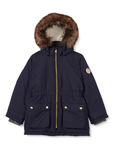 NAME IT Nmfmabe parka dziewczęca Pb Camp Anorak, Dark Sapphire, 80 cm