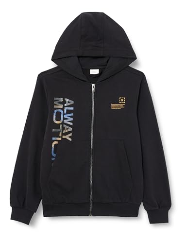 s.Oliver Sales GmbH & Co. KG / s.Oliver Chłopięca bluza z kapturem, czarny, 140
