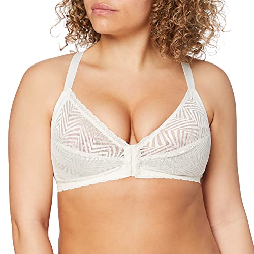 Playtex Biustonosz - Biustonosz bez fiszbin Idealna postawa i elegancja damska, Biała obudowa, 80B