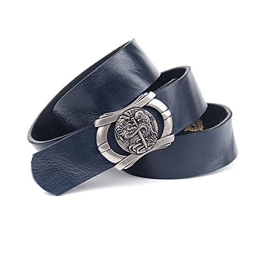 Anthoni Crown Unisex 1TOM380-90 pasek, ciemnoniebieski, 90