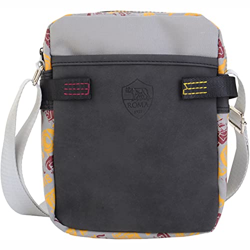 AS Roma Unisex 161273 torby kurierskie, szare, M