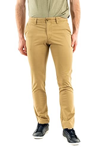 Timberland S-l Strtch Twill Chiński Spodnie męskie, Brytyjski Khaki, 28W / 34L