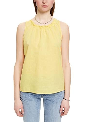 edc by ESPRIT Bluzka damska, 745/jasnożółty, XL