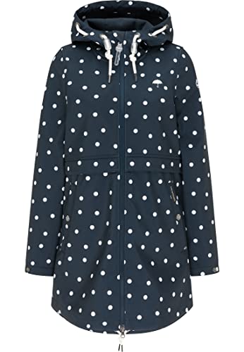 Schmuddelwedda płaszcz softshell damski 34312879, morski, L