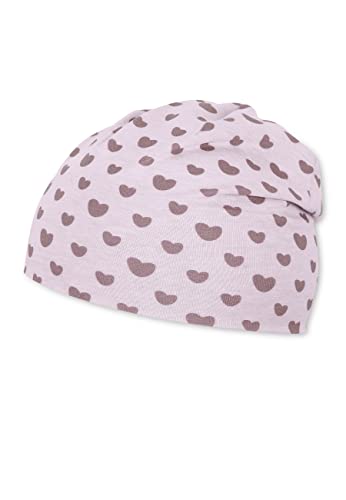 Sterntaler Dziecięca czapka Slouch Beanie w kształcie serca, uniseks, bez, 45