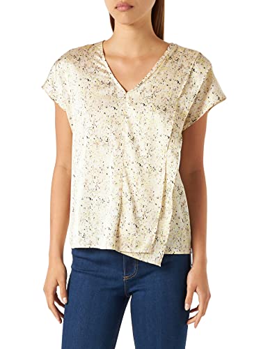 Taifun T-shirt damski, Wzory Oatmeal, 46 PL