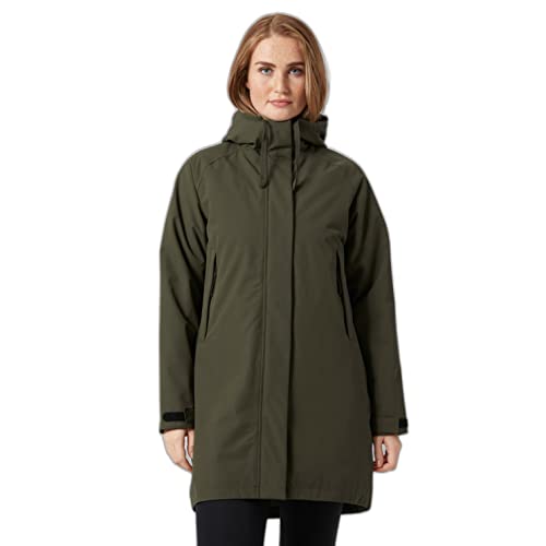 Helly Hansen Damski płaszcz przeciwdeszczowy Mono, Utility Green, XS