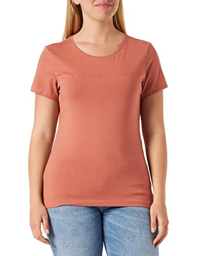 4F Damska koszulka TSD029 Tshirt, Łosoś koralowy, S damska, Koral łososiowy, S