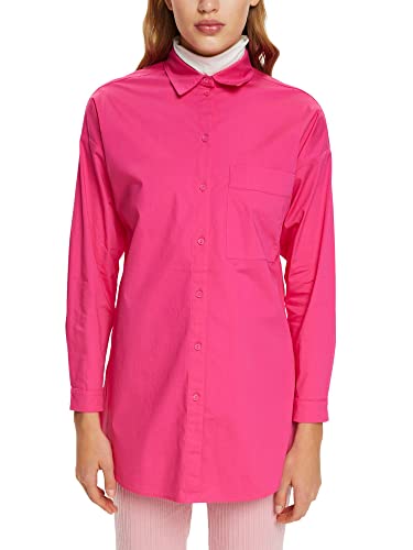 edc by ESPRIT Bluzka damska, 661/różowy fuksja 2, L