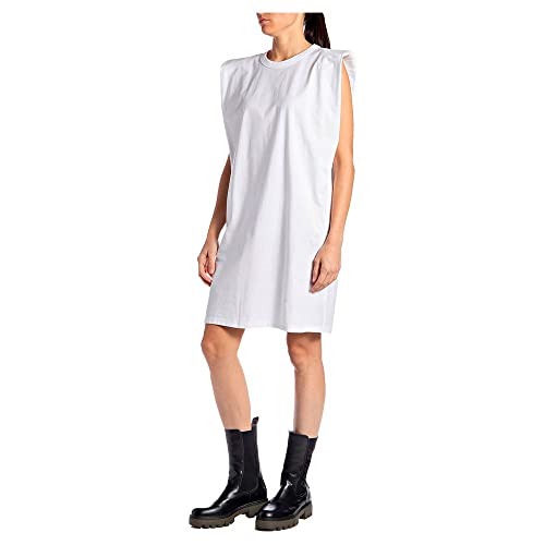 Replay Damska sukienka na co dzień, 001 White, S