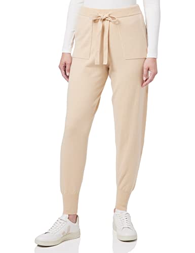 BOSS Damskie spodnie dresowe C_faydell_so, Jasny Beż278, M