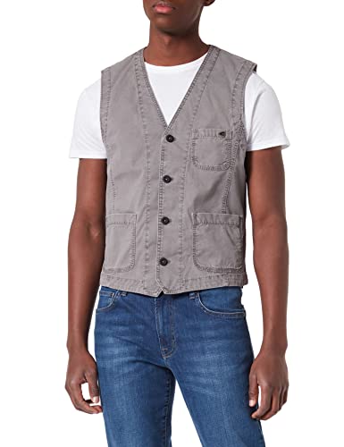 camel active Męska marynarka na co dzień, Stone Gray, 58