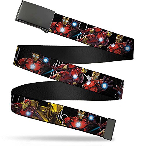 Buckle-Down chłopięcy pas Web Belt Iron Man 1,25