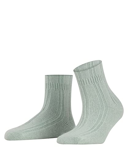 FALKE Kobiety Skarpety Bedsock W SO Angora ciepłe miękkie 1 Para, Zielony (Peppermint 7792), 35-38