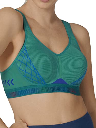 TriAction Damski biustonosz sportowy Cardio Cloud P Ex, szmaragd, 70B
