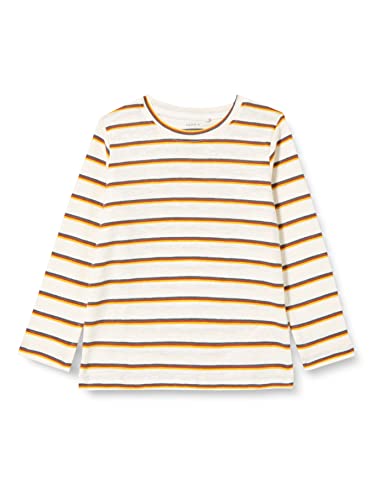 Bestseller A/S Chłopięca bluza z długim rękawem, NMMOLANDER LS Top, White Alyssum, 116