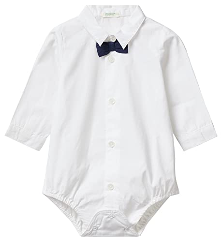United Colors of Benetton Bluzka dziecięca, Bianco Ottico 101, 56