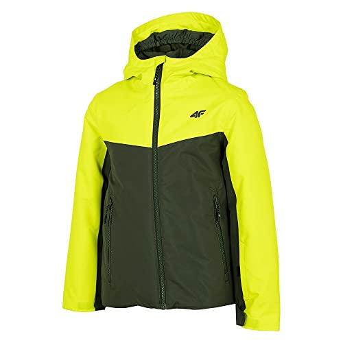4F JUNIOR Technical Jacket dla dzieci, KHAKI, 146