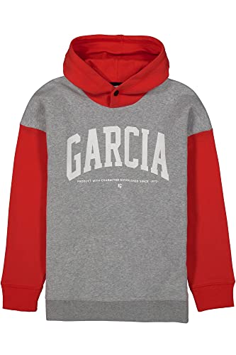 Garcia Kids Bluza chłopięca, szary melanż, 128/134