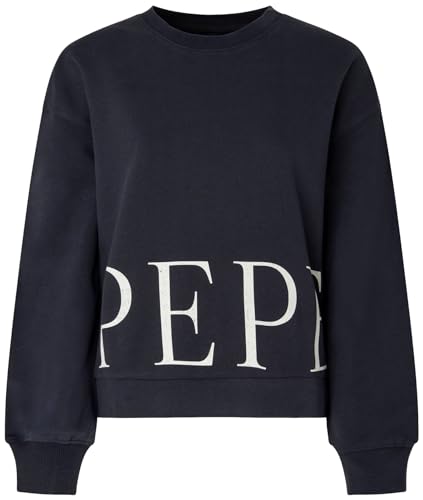 Pepe Jeans Bluza damska Victoria, Niebieski (Dulwich), S
