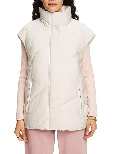 ESPRIT Kamizelka damska, 296/kremowy beż 2, M