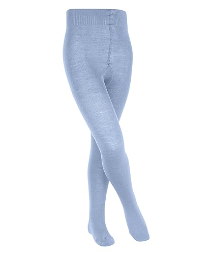 FALKE Unisex dziecięce rajstopy Comfort Wool gruba wełna jednokolorowa 1 sztuka, niebieski (Crystal Blue 6290), 80-92, niebieski (Crystal Blue 6290), 80-92