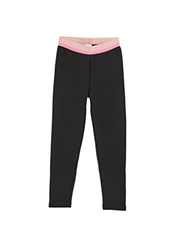 s.Oliver Junior Girl's 10.2.13.18.183.2122669 legginsy, czarny 999, 92 cm