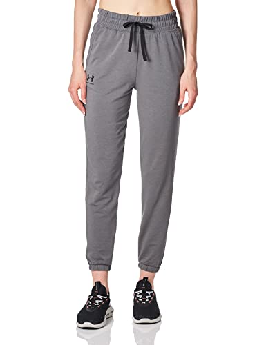 Under Armour Damskie spodnie dresowe Rival Terry Jogger (010)/białe, rozmiar XL, Szary (010)/biały, XL