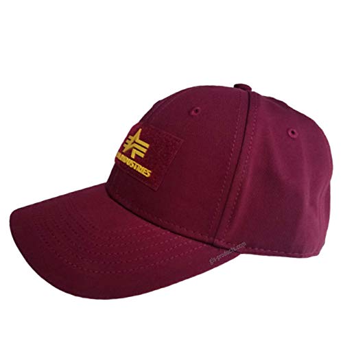 Alpha Industries Czapka uniseks VLC II czapka bejsbolowa, burgundowy, jeden rozmiar