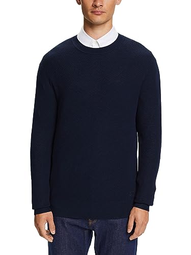 ESPRIT sweter męski, 400/granatowy, XS