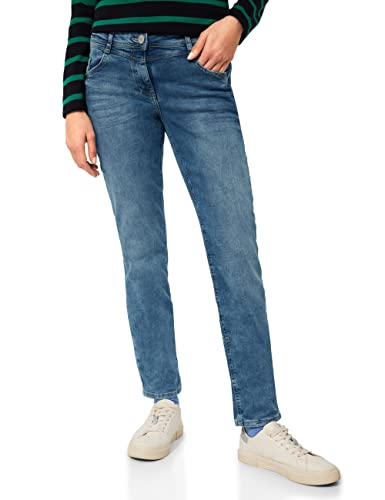 Cecil Damskie spodnie jeansowe B375940 Loose, Authentic Used wash, W33/L30, Authentic Used Wash., 33W / 30L