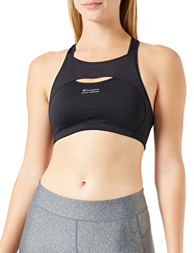Champion Damski biustonosz sportowy Sa New Active Crop Top, czarny, L
