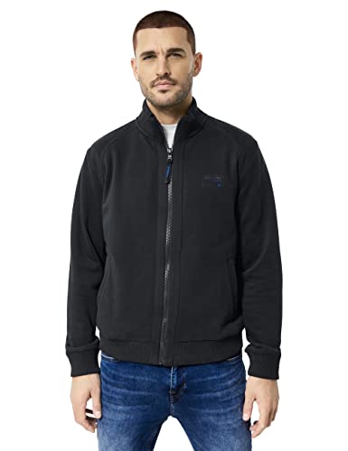 Street One MEN Męska kurtka polarowa, czarny, 3XL