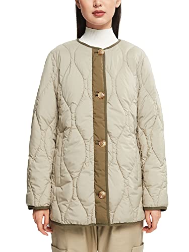 ESPRIT Collection Damska kurtka 082EO1G301, 265/PALE khaki, S