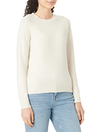 Vero Moda Petite VMDOFFY LS O-Neck Bluzka GA PTT sweter, Birch/Detail:Melange, XS/P dla kobiet, Brzoza