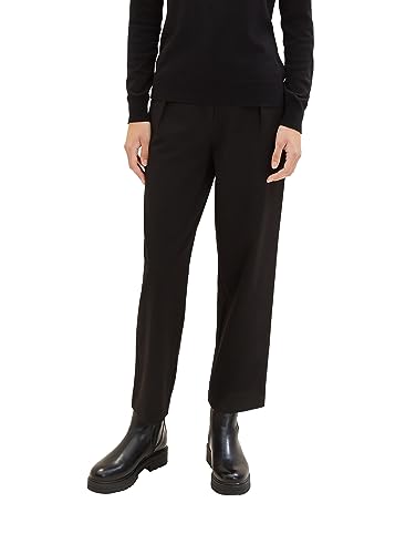 TOM TAILOR Spodnie damskie, 14482 – Deep Black, 34W / 28L