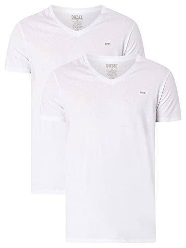 Diesel Męski T-shirt 'Umtee-Michael-Tube-twopack' (2 sztuki), E0041-0ldas, S