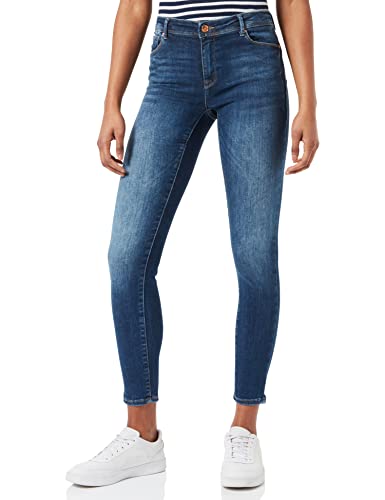 ONLY OnlPush Shape Life Reg dżinsy damskie skinny fit, niebieski (Dark Blue Denim), 27W / 32L