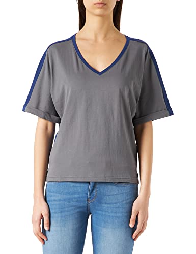 G-STAR RAW, Joosa damska luźna bluzka, Wielokolorowy (granitowy/długopis niebieski D21195-b353-d099), XXS