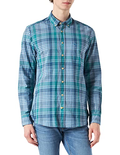 camel active Koszula męska, niebieski (Aqua Blue), S