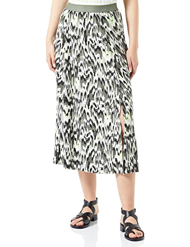 GERRY WEBER Edition Damskie 811027-66616 Spódnica, zielony nadruk, 40, Zielony nadruk, 40