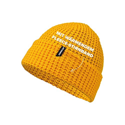 Atomic Unisex Alps Knit Beanie-Saffron czapka z daszkiem, żółta, rozmiar uniwersalny, żółty szafranowy, jeden rozmiar