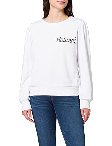 United Colors of Benetton Damski sweter z kapturem, biały 101, XS