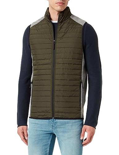 JACK & JONES Jjemulti Bodywarmer Collar Noos Kamizelka Mężczyźni, rodzynka, L
